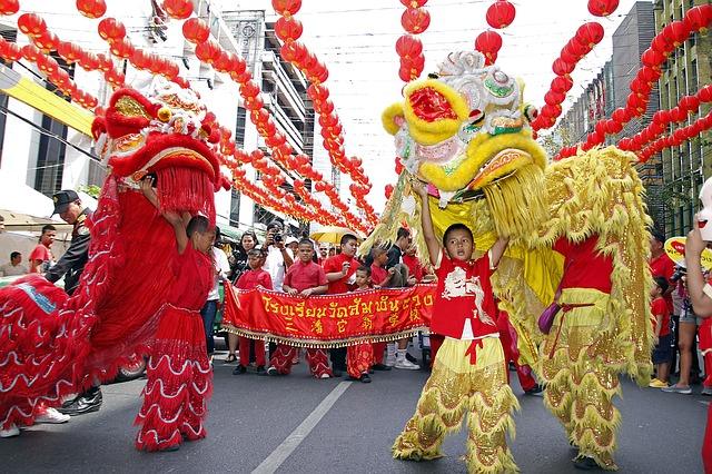 Celebração do ano novo chinês