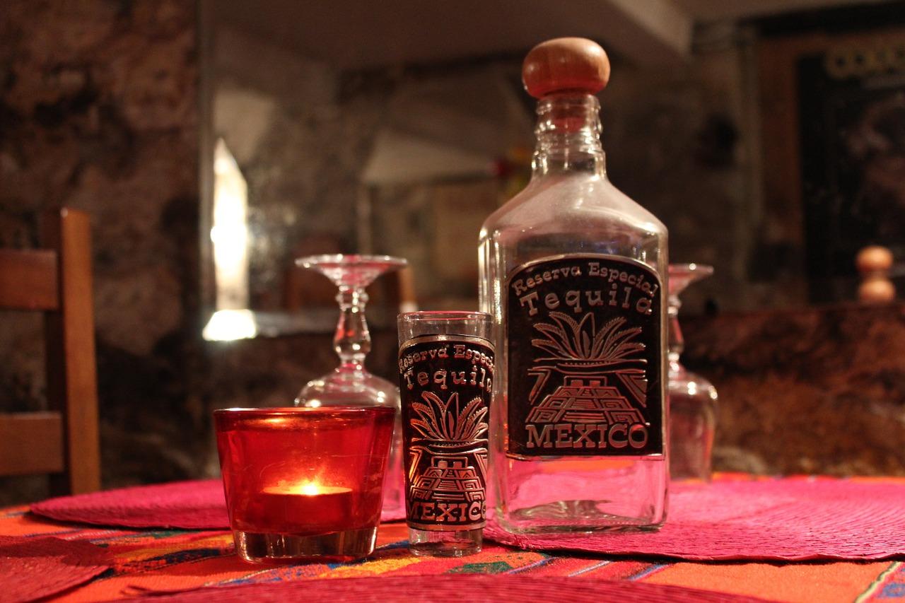 Photo d'une bouteille de tequila mexicaine