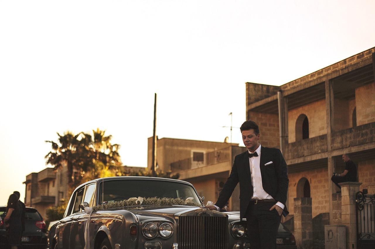 Photo d'un homme avant le mariage