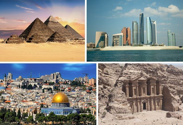 Egypte, Emirats Arabes Unis, Israël, Jordanie Egypte, Emirats Arabes Unis, Israël, Jordanie